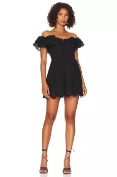 Платье мини Tularosa Casey, черный