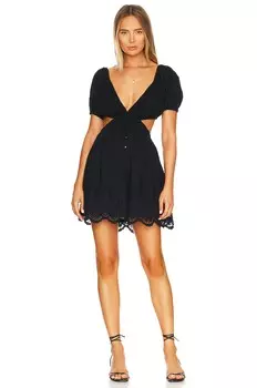 Платье мини Tularosa Colleen, черный