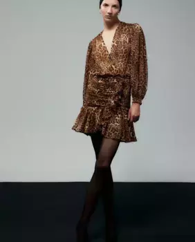 Платье мини-юбка Sfera, цвет Marrn