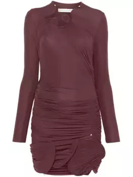 Платье мини Venus Looped Christopher Esber, фиолетовый