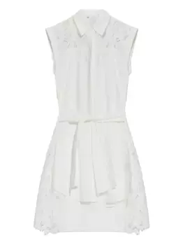 Платье мини Zola AllSaints, белый