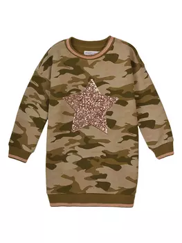 Платье Minoti Sweat, хаки