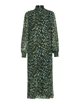 Платье minus Eria, цвет Olive/Dark green