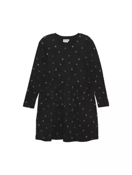 Платье Minymo Jersey MI LS AOP Rib 123331, синий