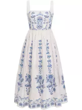 Платье Miramar Floritura AGUA BY AGUA BENDITA, белый