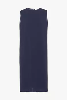 Платье Мирна из кади The Row, синий