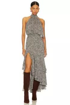 Платье MISA Los Angeles Aneva, цвет PAISLEY SHIMMER