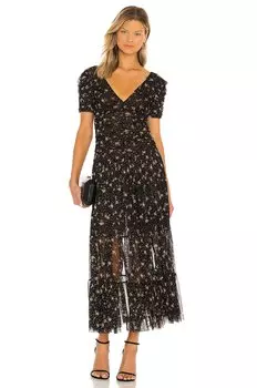 Платье MISA Los Angeles Rebecca, цвет Autumn Ditsy Mesh