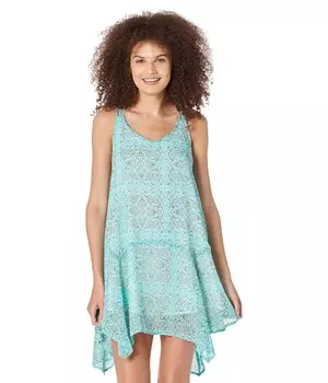 Платье Miss Me, Paisley Handkerchief Hem Dress