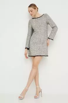 Платье Miss Sixty, серебряный