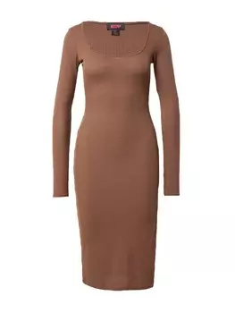 Платье Misspap, коричневый