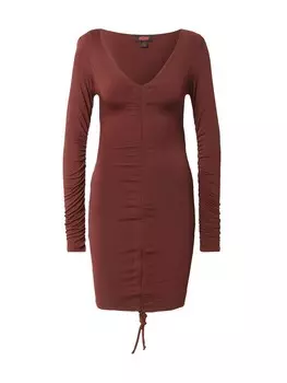 Платье Misspap, коричневый