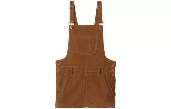 Платье Miu Miu без рукавов, коричневый