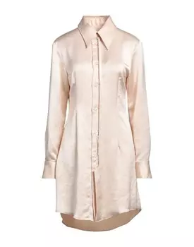 Платье Mm6 Maison Margiela, бежевый