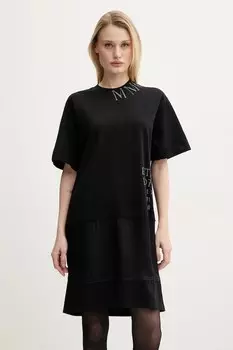 Платье Mm6 Maison Margiela, черный
