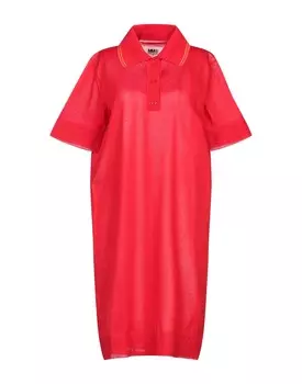 Платье Mm6 Maison Margiela, красный