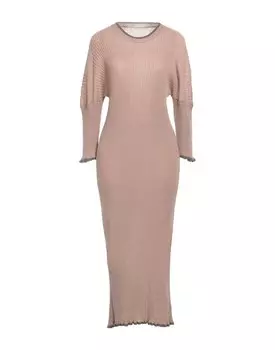 Платье Mm6 Maison Margiela, светло-коричневый