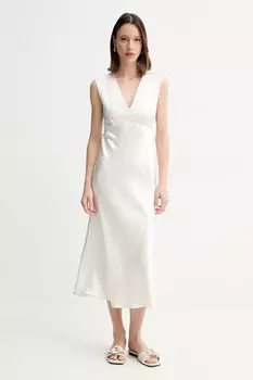 Платье Mm, бежевый