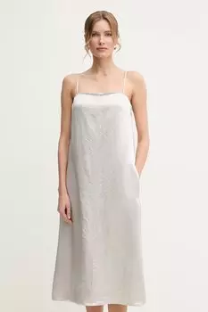 Платье Mm, серый