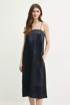 Платье Mm, темно-синий