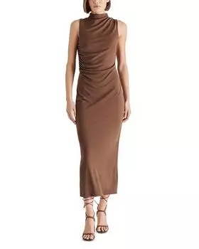 Платье Mo с рюшами STEVE MADDEN, коричневый