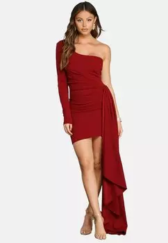 Платье Moda Minx, бургундия