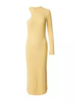 Платье modstrm, светло-желтого