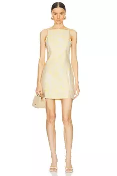 Платье молли Amanda Uprichard, желтый