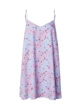 Платье Monki, цвет marine blue/Light blue