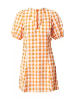 Платье Monki, цвет Orange/Apricot