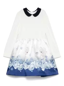 Платье Monnalisa Frozen, белый