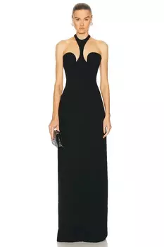 Платье Monot T Strap Halter, черный