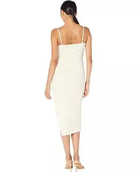 Платье MONROW Rib Cami Dress, белый