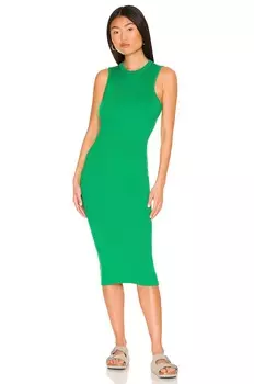 Платье MONROW Sweater Tank, зеленый