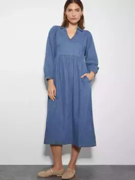 Платье Monsoon Wilma Denim Midi, синий