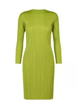 Платье monthly colors : august Pleats Please Issey Miyake, зеленый
