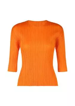 Платье monthly colors : july Pleats Please Issey Miyake, оранжевый