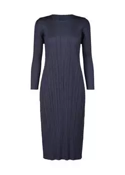 Платье monthly colors : november Pleats Please Issey Miyake, синий