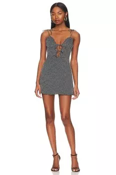 Платье MORE TO COME Jeanne Cami, цвет Black Multi