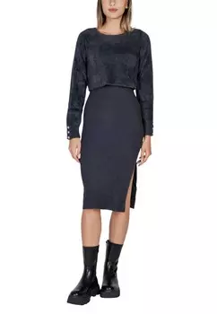 Платье Morgan Lane миди, серый