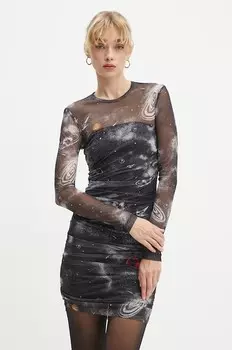 Платье Moschino Jeans, мультиколор