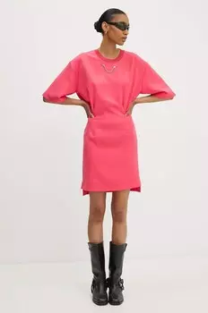 Платье Moschino Jeans, розовый