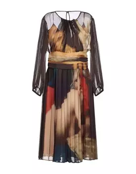 Платье Moschino, темно-коричневый