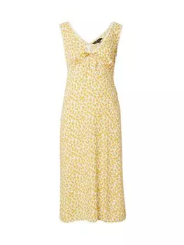 Платье Motel Dress Lavisha, цвет Curry/Light yellow