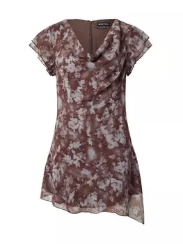 Платье Motel Dress VALENCIA, коричневый
