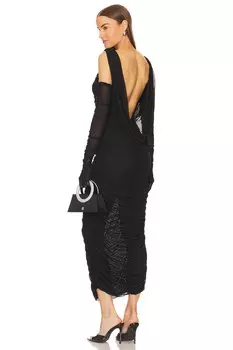 Платье Mother of All Wynter With Gloves, черный