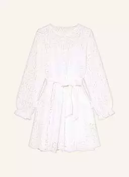 Платье MRS & HUGS aus Lochspitze, белый