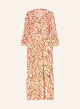 Платье MRS & HUGS mit 3/4-Arm, оранжевый