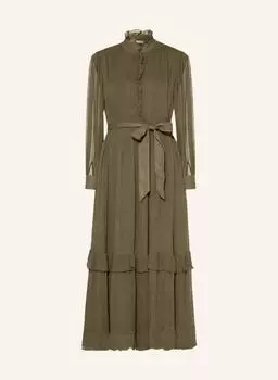 Платье MRS & HUGS mit Rschen, хаки