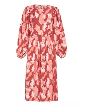 Платье Msch Copenhagen LADONNA, цвет Apricot/Lobster/Light Orange